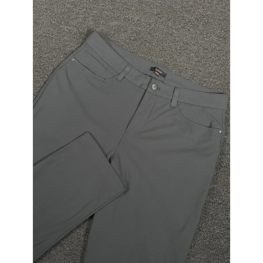 Quince Everyday 5 Pocket Tech Pant Men's 32x30 Gray Classic Performance